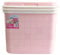 KROWN - Nevera Portátil Térmica, Color Rosa Pastel, Polipropileno, Ideal para Actividades al Aire Libre en el Jardín, Camping, Barbacoas, Picnic, Playa, Capacidad 25L