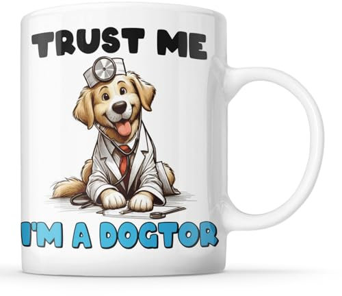 McMug - Trust Me I'm A Dogtor - Dog, Doctor, Vet Mug, Ceramic, 11fl.oz.