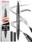 iMethod Curved Eyebrow Pen - Eyebrow Pencil, Brow Pencil 2-in-1 Dual-Ended Microblading Eyebrow Pen with Micro-Fork-Tip and Precise Brush-Tip Create Natural Hair-Like Brows, Last All-Day, Black Brown