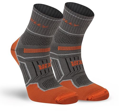 Hilly, Twin Skin, Anti Blister - Anklet - Med Cushioning