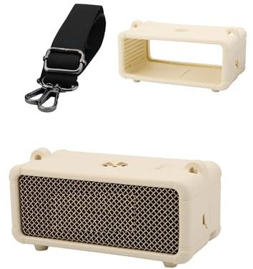 Silicone Cover for Marshall Emberton III Bluetooth Speaker - Anti-Slip, Shockproof & Portable, White