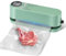 Mini Vacuum Sealer, 60 KPA Portable Vacuum Sealer Machine with 3 Temperature Settings with air extraction adapter, Portable Sealing Machine for Snack and Food