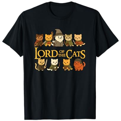 Lord of The Cats - Katze Katzenliebhaber T-Shirt