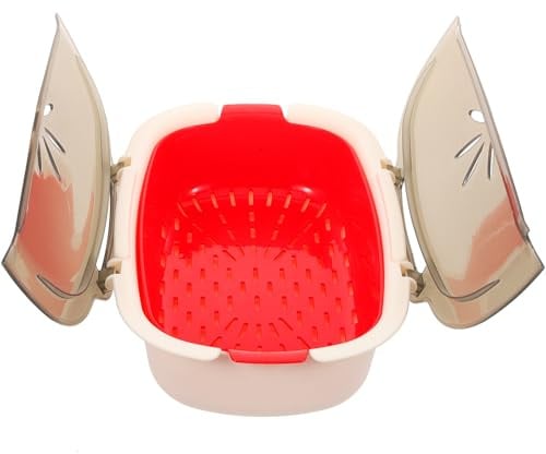 Hohopeti Contenitore per Cottura Vapore Microonde in Materiale Resistente Alte Temperature Scatola per Cuocere al Vapore Senza Acqua con Ventilazione Antischizzo per Panini