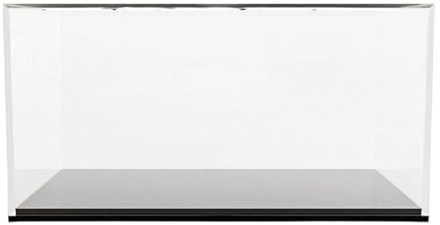 Xgdsnly 1:18 transparente Acryl-Vitrine für Kunst, Auto, Modell, Sammlerstück