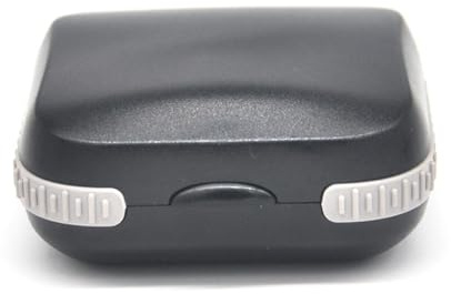 Hearing Aid Case, Large Capacity Battery Storage Box, Portable Fall Prevention Storage for Hearing Aid, Travel-Friendly Organizer