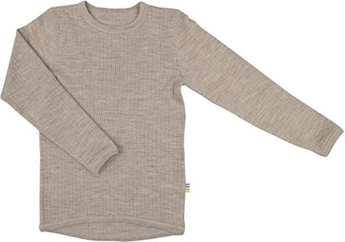 Joha Langarmshirt - Wolle,130,Grau