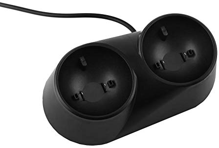 USB Dual Charging Dock Station Stand Holder for VR Controller