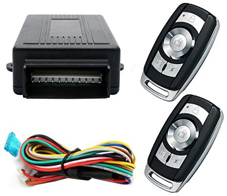 Style4 Auto Remote Central Kit Universal Auto Türschloss mit Contorl Box + 2 Ersatz-Fernbedienungen für Auto Zentralschloss