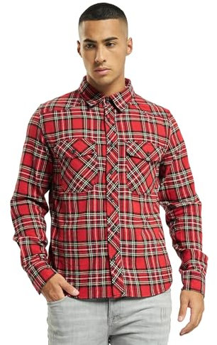 Brandit Check Shirt Long Sleeve, Farbe: Tartan, Größe: 3XL