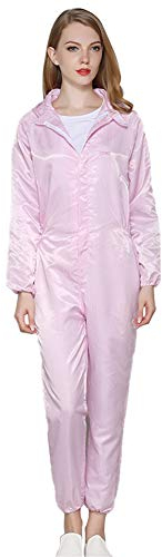 Valcatch Reusable Protective Clothing, Dust-proof And Anti-static,Elastic Cuff Overalls,Multiple Sizes,S-XXXL