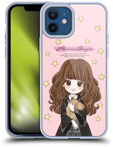 Head Case Designs Offiziell Offizielle Harry Potter Hermione Granger Deathly Hallows XXXVII Soft Gel Handyhülle Hülle kompatibel mit Apple iPhone 12 / iPhone 12 Pro
