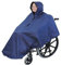wasserdichte Poncho Abdeckung für Rollstühle Winddichter Roller-Regenmantel mit Kapuze, Erwachsenen-Körperabdeckung Rollstuhl-Regenumhang für Senioren und Behinderte