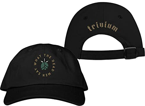 Trivium Baseball Cap What The Dead Herren say Band Logo offiziell Schwarz One Size