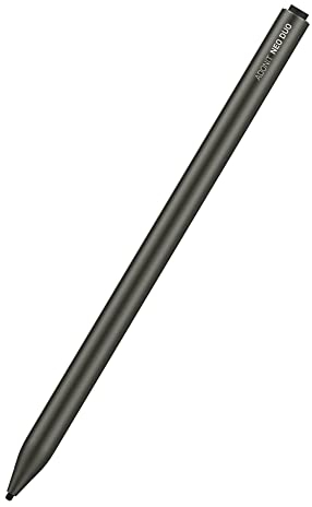 adonit Neo Duo Stylus Apple iPhone/iPad Eingabestift mit magnetischer Befestigung [Extra Lange Akkulaufzeit, Palm Rejection, Austauschbare dünne Spitze, Kein Bluetooth erforderlich] Graphit schwarz