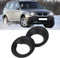 Nebelscheinwerfer-Ringleiste, Qiilu Front Nebelscheinwerfer Ring Trim, 2PCS Frontstoßstange Nebelscheinwerfer Ring Abdeckung 51113400912 Schwarz Ersatz für X3 E83 2004-2006