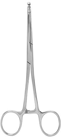 Outil pour Serrer les Anneaux de Nez, ANGGREK Pince à Piercing en Acier Inoxydable Outil de Serrage de Perle Réutilisable Fourniture de Piercing pour le Corps