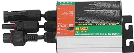 Hilitand Micro-onduleur Solaire, Micro-onduleur Solaire MPPT Énergie Alternative Solaire Compacte à Onde Sinusoïdale Pure AC230V (260W)