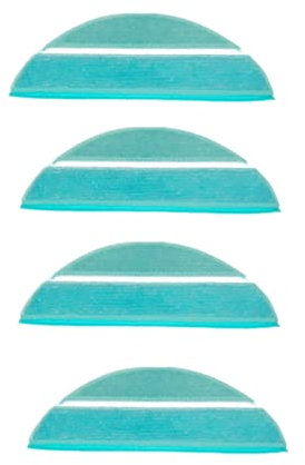 ZEKICE Paños de mopa compatibles con Cecotec Conga Ultra 2290 Accesorios Piezas de aspiradora robótica