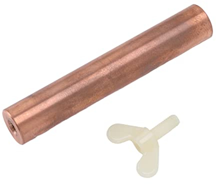 Qcwwy Anode Solaire en Cuivre, Pièce de Rechange D'Anode Solaire D'Anode en Cuivre Portable pour Ioniseur de Piscine Solaire Installation Facile Anode D'ioniseur Solaire à Haut