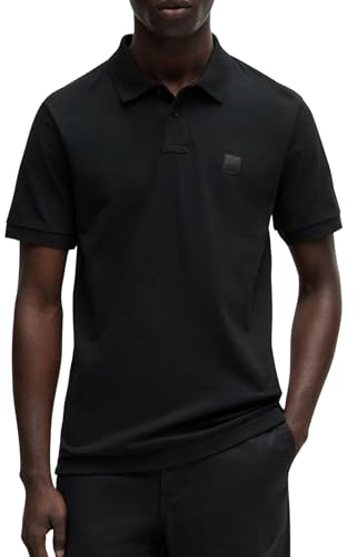 BOSS Hommes Passenger Polo Slim en Coton Stretch à Patch logoté