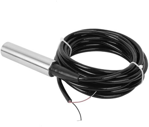 Wasserstandsensor, TL-136 Flüssigkeitsstandgeber, 12-32VDC 4-20mA 304 Edelstahl Signalausgang Wasserstandsensor, Industrielle Durchflussschalter (Reichweite 0-3 Meter)