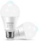 Torkase Ampoule Détecteur de Mouvement E27 13W, 2700K 1100LM Blanc Chaud Ampoule LED E27 Capteur PIR, Auto On/Off Ampoules Led Intérieur Exterieur pour Escalier Jardin Balcon Garage, Lot de 2