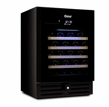 Datron - Cantinetta Vino 54 Bottiglie Mono Temperatura, Vetrina Refrigerata a Libera Installazione o da Incasso