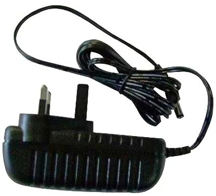 Sentry 12V 2A PSU Power Supply Unit Adapter AC/DC UK 3-Pin mains 240v AC to 12v DC for CCTV Cameras Monitors DVR Router LED Lightings (No Splitter)