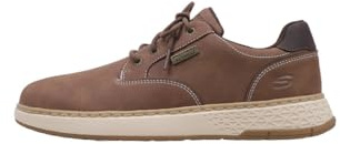 Skechers Garlan Pryor, Zapatillas Hombre, Brown Synthetic, 48.5 EU