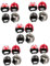 TOYANDONA 20 STK Hähnchen Schutzhelm Haustier Vogelhelm Für Haustiere Kleine Hühnerhelme Hühnervogelhut Kopfbedeckung Hühnergläser Lustiger Hühnerhelm Mini Haustierzubehör Eisen