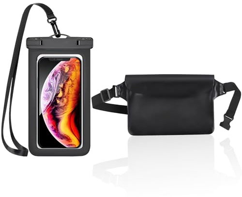 peiyee Wasserdichte Tasche, Wasserdichte Handyhülle, Schutzhülle, Wassersport, Strand, Schwimmen, Bootfahren