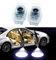 Duleutgnu 2 Stück LED Autotür Türbeleuchtung Logo KFZ Türen Einstiegsbeleuchtung Projektor Willkommen Door Projektion Türlicht Einstiegsleuchte Logo Lampe HD (B)