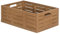 DIE BOX FABRIK Obst- und Gemüsekiste in Holzoptik | klappbare Obstkiste für Haus und Garten | Apfelkiste | Kunststoffkiste | Gemüsebox für Lagerung & Transport (1, 600x400x218 mm)
