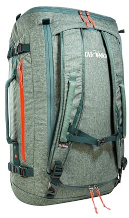 Tatonka Duffle Bag 45L - Faltbare Reisetasche mit Rucksackfunktion, abschließbar, klein verstaubar und mit 45 Liter Volumen