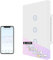 UseeLink Interruttore luce intelligente Matter, interruttore intelligente, interruttore luce Alexa, funziona con Alexa, Apple Home, Google Home e SmartThingss, Richiede Matter Hub (3 Gang)