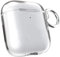 Case For AirPods 1 & 2 Generation (1st Gen, 2016 / 2nd Gen 2019) Full Body Shockproof Protective Hard-Shell Cover [Front LED Visible & Support Wireless Chargng] - Clear