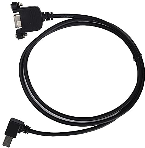POENVFPO USB-B-B 90 Gradi Cavo Adattatore Femminile Pratico a 90 Gradi per USB-B Facile Connessione 1m
