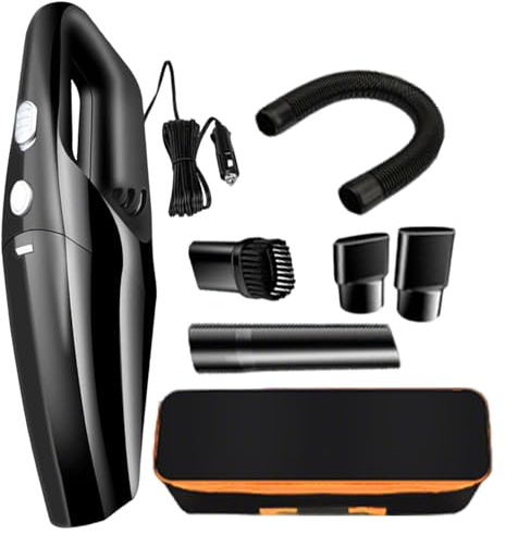 Aspirateur De Voiture Portable – Buster De Poussière Sans Fil, Dépoussiéreur Et Souffleur À Air Comprimé, Kit De Détails Intérieurs D'automobile, Rechargeable Par USB | Petit Aspirateur À Main Pour Cl