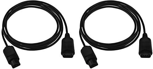 Twin Pack of 3rd Party N64 Controller Extension Cables for Nintendo 64