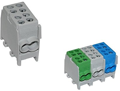 Hauptleitungs Abzweigklemme Kabelklemme HLAK 25 1/2 M2 1,5-25mm2 1P VDE GRAU 0787/0671