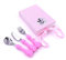set Cubiertos Bebé en color Rosa. D279 RA