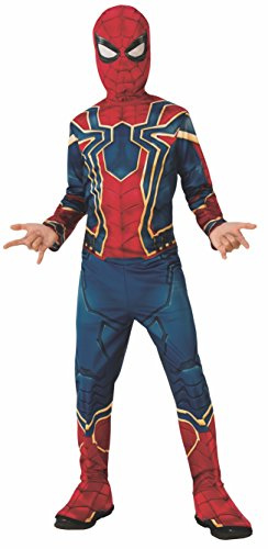 Rubies Official Avengers Infinity Wars Iron Spider, Spiderman Classic Child Costume - Medium, Age 5-7, Height 132 cm
