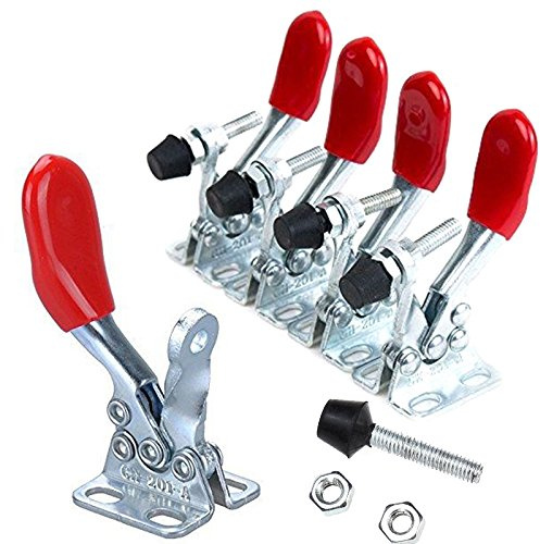 4 x 27 kg GH-201A Horizontale Knebelklemme Schnellspanner für vertikale Kippklemme Schnellspanner
