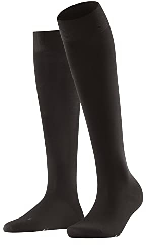 FALKE Vitalizer W Kh coton avec contention 1 paire, Chaussettes longues Femme, Marron Dark Brown 5239, 41-42