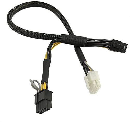 GinTai Server Power Cable Replacement for Dell R720 R730 R7910 GPU Riser to GPGPU 8-pin to 8+6-pin 14-Pin 9H6FV 09H6FV 0N08NH J30DG