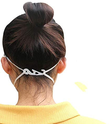 BSTQC Maskenhalter, 20 Stück, verstellbare Ohrgriffe, Verlängerungshaken für Gesichtsmasken, Schnalle für Mund-Gesichtsbedeckung