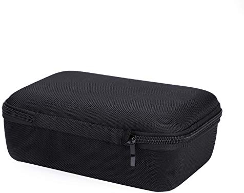 Mikrofon Case, 21.5*14.5*8 cm Rode Mikrofon Tasche Nylon Mikrofon Aufbewahrungsbox Transporttasche für Mikrofon mit Separaten Innenräumen, Schutzhülle Mikrofon, für Video Camera Mikrofon
