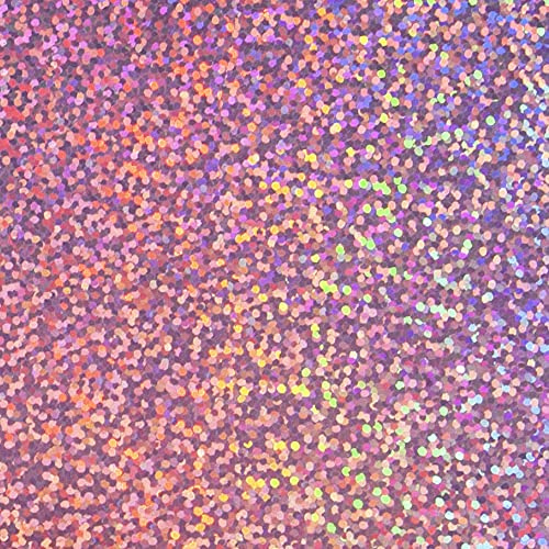 plottiX 102004 Aufbügelfolie, Pink, 32 x 50cm