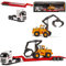 Cararama Volvo FH12 mit Holzgreifer Volvo L180C LKW 1/87 Modell Auto